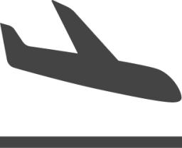 flight landing icon