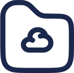 Folder Cloud icon