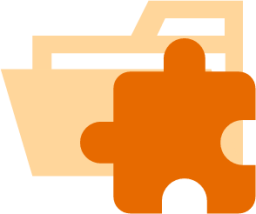folder type plugin opened icon