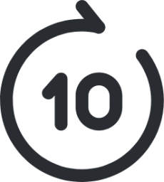 forward 10 seconds icon