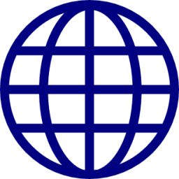 globe outline icon