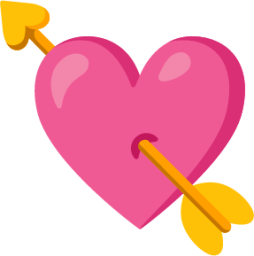 heart with arrow emoji