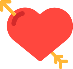 heart with arrow emoji