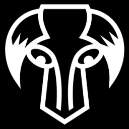 horned skull icon