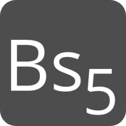 indicator keyboard Bs 5 icon