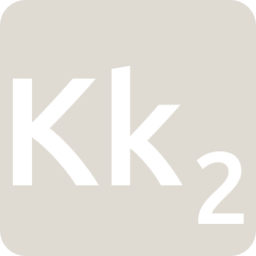 indicator keyboard Kk 2 icon