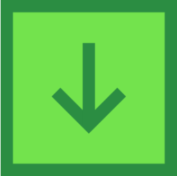 interface download square icon