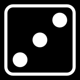 inverted dice 3 icon