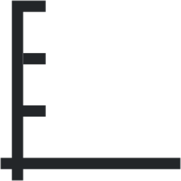 labplot axis vertical icon