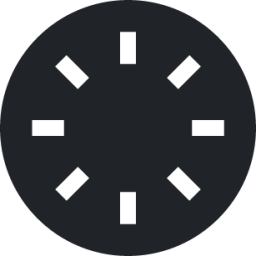 lcircle (sharp filled) icon