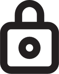 lock outline icon