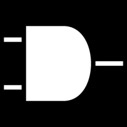 logic gate and icon