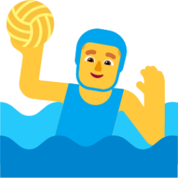 man playing water polo default emoji