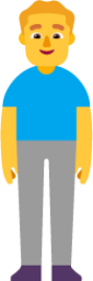 man standing default emoji