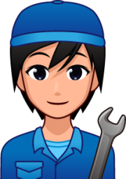 mechanic (plain) emoji