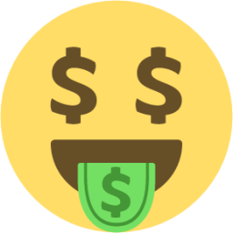 money-mouth face emoji