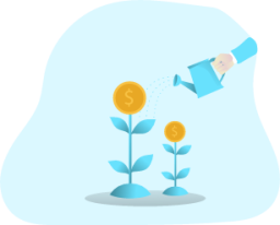 Money tree illustration