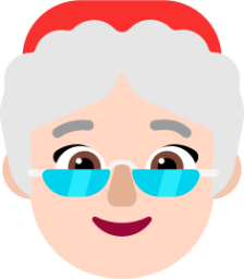 mrs claus light emoji