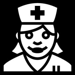 nurse female icon