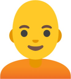 person: bald emoji