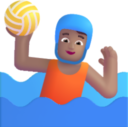 person playing water polo medium emoji