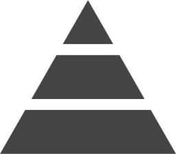 pyramid chart icon