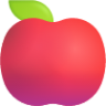 red apple emoji