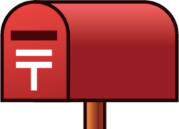 red postbox emoji