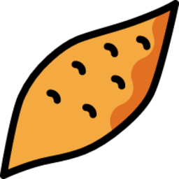 roasted sweet potato emoji