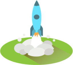 Rocket Launch illustration