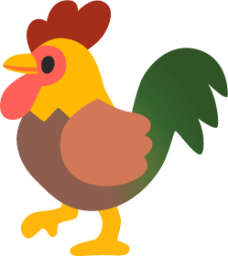 rooster emoji