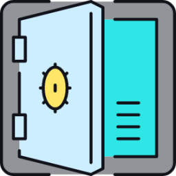 safe opened icon