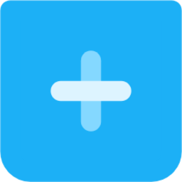 sign plus square icon