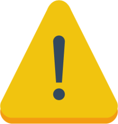 sign warning icon