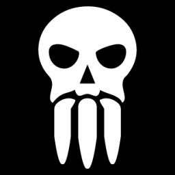 skull sabertooth icon