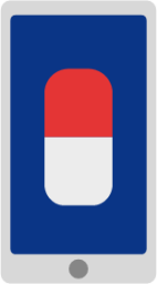 smart phone pills icon