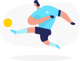 Soccer illustration