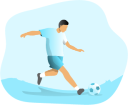 Soccer illustration