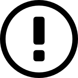 status warning icon