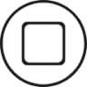 stop circle icon