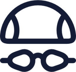 swimming cap icon