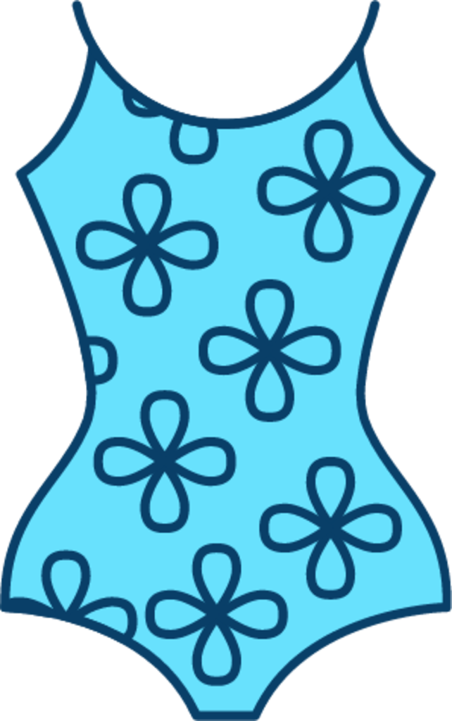 Swimming suit illustration