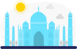 Taj Mahal illustration