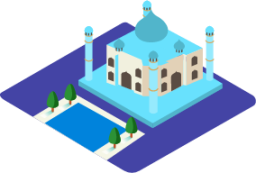 Taj Mahal illustration