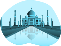 Taj Mahal illustration