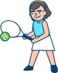 Tennis illustration