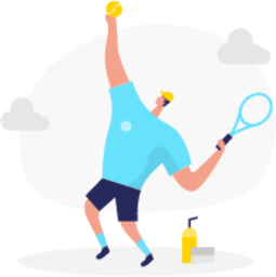 Tennis illustration