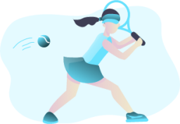 Tennis illustration