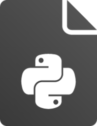 text x python icon