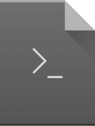 text x script icon